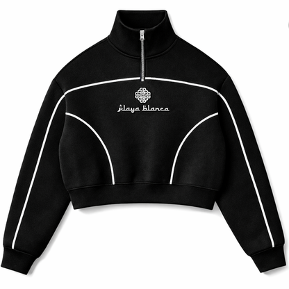 BOXY QUARTER ZIP