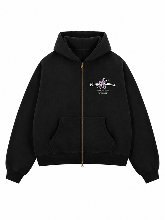 BOXY ZIP HOODIE